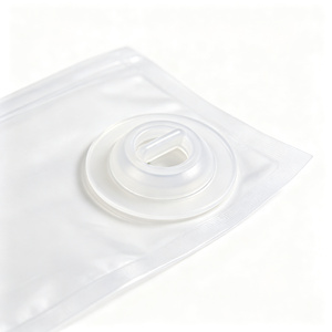 Clear PVC Vacuum Storage <b>Bags</b> Zipper <b>Compression</b> Organizer Pouches for Blankets Pillows Clothing Travel Home - Product Image 2