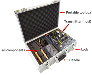 De longo alcance VR12000 <span class=keywords><strong>long</strong></span> <span class=keywords><strong>range</strong></span> ouro diamante metal <span class=keywords><strong>detector</strong></span> localizador - Product Image 3
