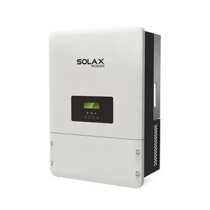 Ник 021 сертификат Solax X3-HYBRID-6.0T Гибридный 6000W солнечная энергия инвертор с карманом Lan