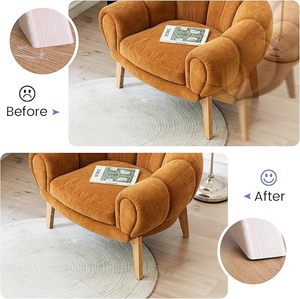 Coussinets antidérapants en feutre Planeurs en feutre <span class=keywords><strong>de</strong></span> meubles auto-adhésifs Coussinets épais Autocollants antidérapants ronds et rectangulaires pour meubles - Product Image 4