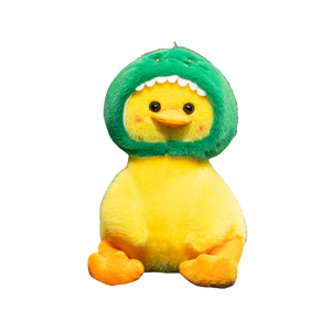 Kuscheltier-Tröstender Begleiter-Ultra weiches Plüsch tier 23cm Nutztiere-<span class=keywords><strong>2</strong></span> Asst. Enten mit Hut - Product Image 1