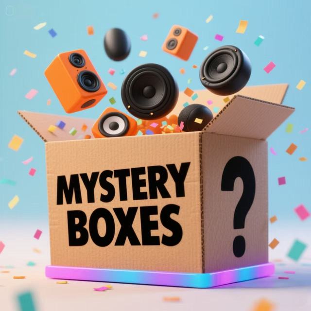 3C Lucky Mystery Blind Box High Quality Random Electronics Watch Earphone or Smartphone High-quality Surprise Gift Boxes