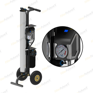 Thương mại làm sạch giỏ hàng lọc nước RO di hệ thống nước Thiết bị lọc cho bảng điều khiển năng lượng mặt trời làm sạch - Product Image 2