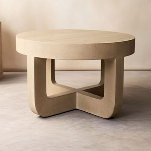 Simple Outdoor Furniture <b>Garden</b> Solid Wood <b>Table</b> <b>Round</b> Teak Side <b>Table</b> - Product Image 2