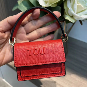 Elegante bolso mini <span class=keywords><strong>Tous</strong></span> con letras en relieve, versátil y sencillo bolso cuadrado cruzado. - Product Image 3