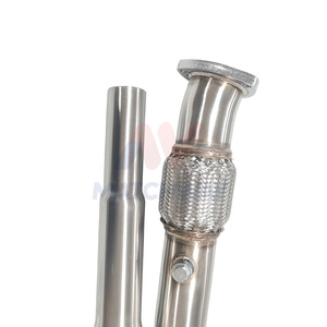 Tuberías <span class=keywords><strong>de</strong></span> <span class=keywords><strong>Escape</strong></span> Turbo Downpipe MATCHWAY para VW Golf Jetta Beetle MK4 GTI Bora GTI AUDI TT A3 <span class=keywords><strong>Seat</strong></span> <span class=keywords><strong>Leon</strong></span> Skoda Octavia 1.8T - Product Image 6