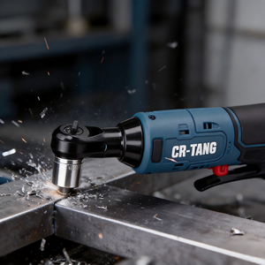 Professional Industrial Heavy Duty 360Nm <b>Battery</b>-Powered Impact Ratchet Wrench 21V Lithium-Ion 3/8" Square Drive for Truck - Product Image 5