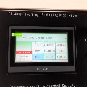 ISTA ASTM ISO Compliant Pacote Impact Tester Asa Dupla Embalagem Box Free Fall Drop Test Machine - Product Image 2