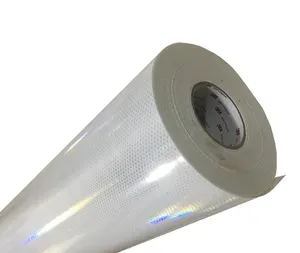 3M 4090 Diamond Grade PVC Reflective Glitter Custom Reflective Tape Vinyl Super Reflective Film Material Roll