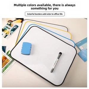 <span class=keywords><strong>Pizarra</strong></span> Magnética de Metal con Borde Suave, Tamaño A4/A5, Material de Hojalata y PET, de Una Cara/Doble Cara, Borrable, para Uso Doméstico y Comercial - Product Image 2
