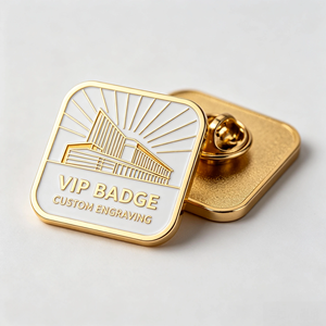 Zinc Alloy Soft Hard Enamel Lapel <b>Pin</b> Custom School Medal Scenic Brooch Event Souvenir <b>Badge</b> - Product Image 4