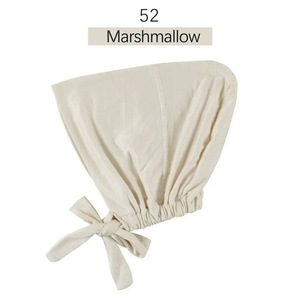 Turban en modal personnalisé en gros, bonnet pour femmes, turban en soie de lait, bonnet musulman <span class=keywords><strong>sous</strong></span> le hijab, chapeaux avec cordon de serrage réglable pour femme - Product Image 2