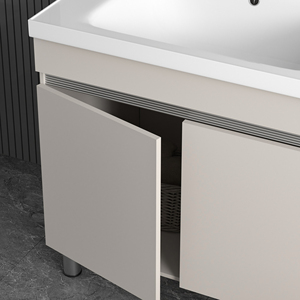 Mueble <span class=keywords><strong>de</strong></span> baño pequeño <span class=keywords><strong>de</strong></span> pie, <span class=keywords><strong>lavabo</strong></span> <span class=keywords><strong>de</strong></span> aluminio, tocador <span class=keywords><strong>de</strong></span> baño, estilo europeo con <span class=keywords><strong>lavabo</strong></span> individual - Product Image 3