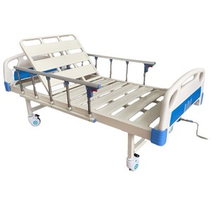 Manual Nursing <b>Bed</b> Stainless Steel Home Care Elderly Patient Use - Product Image 4
