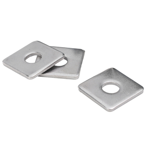 Acier à haute teneur en carbone carré, zingué, M6 M12 M14 M16 M18 M20 avec trous - Product Image 3