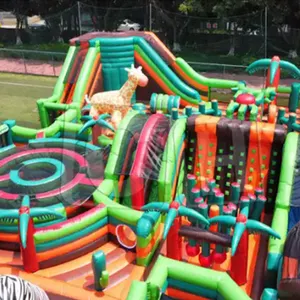 CH Large Inflatable Park Playground Inflatable Theme Park For Sale Inflatable Outdoor Park For Children And Adults