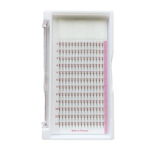 Promade 15mm Longueur Plateau Volume Maquillage 3D/12 Ligne Fans Premade Lashes Loose Mega Volume Handmade Beauty Extensions 0.15mm - Product Image 4