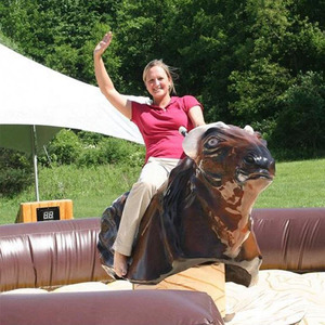 <b>Inflatable</b> Mechanical <b>Games</b> Bull Riding Machine for Party Commercial Crazy Ride Can Be Custom <b>Inflatable</b> Redeo Bull Mechanical B - Product Image 6