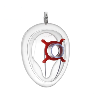 <span class=keywords><strong>Masque</strong></span> d'anesthésie en PVC jetable à usage <span class=keywords><strong>chirurgical</strong></span> Medic Supply avec clapet anti-retour - Product Image 1