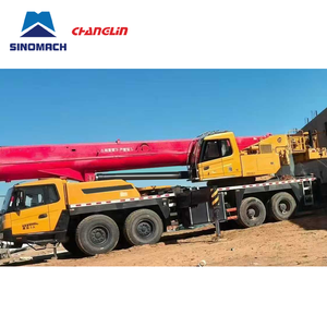 90% Neuwertige Gebrauchte Hebeausrüstung 80 Tonnen STC800T5 Gegengewicht Gebrauchter LKW-Kran für SANY - Product Image 3