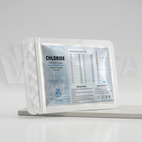 Vista Outdoor - Kit Profesional de Prueba de Calidad del Agua para Papel, 400-7300 ppm, 10 Tiras, Resultados Rápidos, Detección Conveniente y Rápida de Salinidad