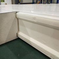 Usine directe en métal PU panneau sandwich isolation thermique mousse de polyuréthane pour chambre froide entrepôt isolation thermique