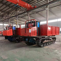 Mini camion à benne basculante autochargeur JH Crawler 4x4 Moteur diesel Capacité de 1,5 tonne Transporteur de palmiers à huile avec moteur Changchai
