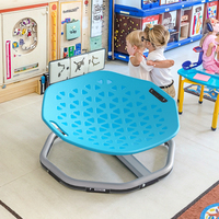 Fauteuil Sensoriel Éducatif Rotatif d'Équilibre pour Enfants Autistes, Jouet en Plastique Unisexe pour 3-6 et 7-12 Ans, Commande Minimum 5 Ensembles