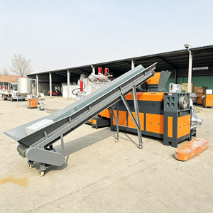 Wear Resistant Custom Automatic Single Screw Size Extruder Large Feeding System Bin Temperature Transmitter Vendor Shock Easy - Product Image 1