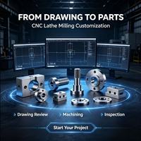 Usinage CNC, pièces prototypes OEM personnalisées, service de tournage et de fraisage pour le métal et le plastique selon les dessins du client
