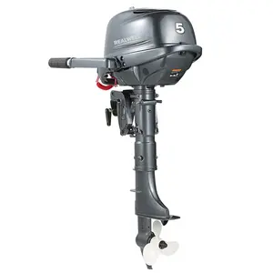 New 5.0HP Gasoline Outboard Engine for Sale Water-Cooling Boat Engine Direct from Manufacturer