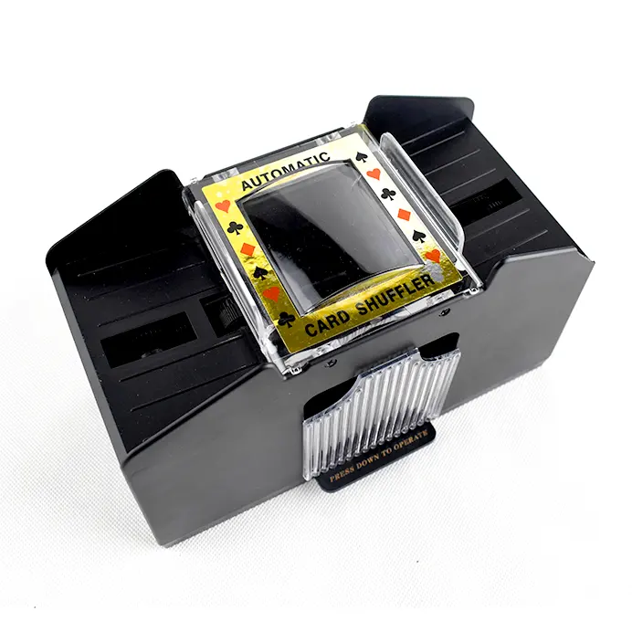 YH macchina di mescolamento automatica di alta qualità 1-4 mazzi gioco d'azzardo Shufflers di carta di plastica