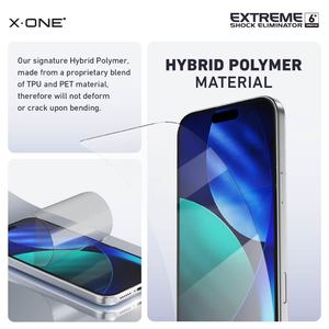 ฟิล์มกันรอยหน้าจอ X-ONE คุณภาพพรีเมียม ป้องกันแรงกระแทก สำหรับ <span class=keywords><strong>iPhone</strong></span> 15 16 17 18 Pro Max ฟิล์มใส HD พร้อมอุปกรณ์ติดตั้งง่าย - Product Image 3