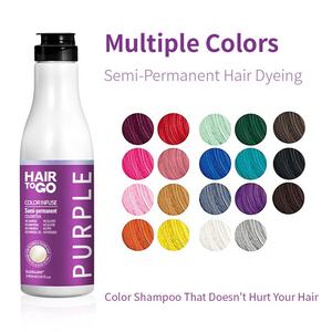 OCCA Coloration capillaire instantanée rapide à l'argan, naturelle, biologique, sans ammoniaque ni PPD, blond foncé, brun foncé, gris, shampooing colorant - Product Image 3