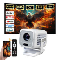 Mini Proyector Inalámbrico Inteligente X3AA, Proyector Portátil HD para Cine en Casa, Proyector de Juegos LCD LED, Proyector con Google TV