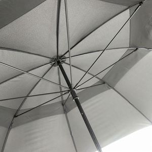 Parapluie de golf classique en pongé, ouverture manuelle, 27 pouces, avec logo personnalisé, cadeau de luxe - Product Image 3