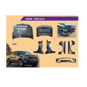 Vente directe en usine, accessoires de voiture, pare-chocs avant en acier pour do-dge Ram 1500 Trx <span class=keywords><strong>2019</strong></span>-21, Kit d'accessoires de carrosserie - Product Image 2