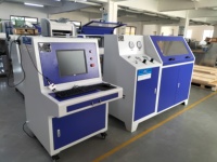 Banco de prueba de fugas de control PLC Equipo de prueba de presión hidráulica Máquina de Prueba Hidrostática para manguera