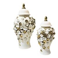 Neue kreative Keramik vase im nordischen Stil Fabrik Großhandel Ingwer gläser Luxus Keramik Porzellan vasen