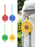 Porte-clés Nfc personnalisé DIY Sublimation Nfc Gold Gym Sports Fitness Series Haltère à haltères Poids Plaques Porte-clés Nfc