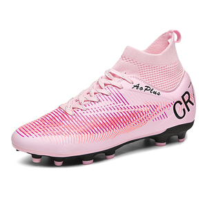 <span class=keywords><strong>Tacos</strong></span> de Fútbol Profesionales con <span class=keywords><strong>Tacos</strong></span> Largos, Más Vendidos, Parte Superior de Malla de Cuero Espacial, Suela de TPU, Transpirables y Duraderos - Product Image 4