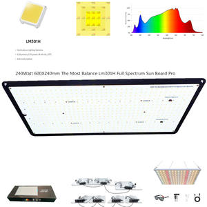 UV LM561C LM281B <span class=keywords><strong>LED</strong></span>-Leuchten für Sun <span class=keywords><strong>Board</strong></span> für Samsung LM301H Evo Mufue Bloom Anwendungsbalkenstreifen zum Erdbeeranbau - Product Image 3