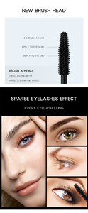 <span class=keywords><strong>Mascara</strong></span> de marque privée personnalisé extension de cils <span class=keywords><strong>mascara</strong></span> de maquillage imperméable teinté en fibres végétaliennes - Product Image 6