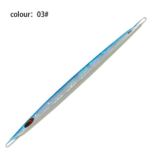 Señuelo de Pesca Jigging Estilo Japonés Yajie, 300g, 30cm, Plateado Láser Azul, para Pesca en Agua Salada - Product Image 2