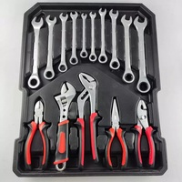 CROWNRICH Juego de Herramientas de Reparación de 187 Piezas con Maleta con Ruedas, Juego de Herramientas de Aluminio con Maleta