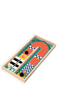 Juego de Mesa Interactivo de Lanzamiento Rápido de Discos para un Juego Emocionante, Pista de Carreras de Ajedrez con Catapulta para Niños - Product Image 2