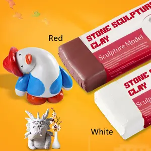 <span class=keywords><strong>Pâte</strong></span> sèche <span class=keywords><strong>à</strong></span> l'air Durcissement <span class=keywords><strong>à</strong></span> l'air Pierre <span class=keywords><strong>à</strong></span> <span class=keywords><strong>modeler</strong></span> <span class=keywords><strong>Sculpture</strong></span> en argile pour enfants DIY Handmade - Product Image 2