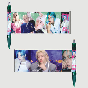 Penne a Sfera con Banner Estraibile HD KPOP Stray Kids Rock Star, Articoli di Cancelleria alla Moda per Studenti e Ufficio, Regali - Product Image 2