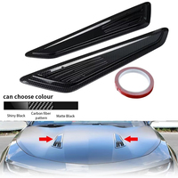 Paire de caches d'aération de capot extérieur pour Chevrolet Camaro, compatibles avec les modèles LT 1LT 2LT 2016-2018
