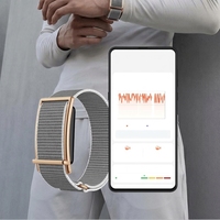 Montre connectée Noscreen F73 avec suivi de santé IA, fréquence cardiaque, oxygène sanguin, suivi du sommeil et bracelet de fitness